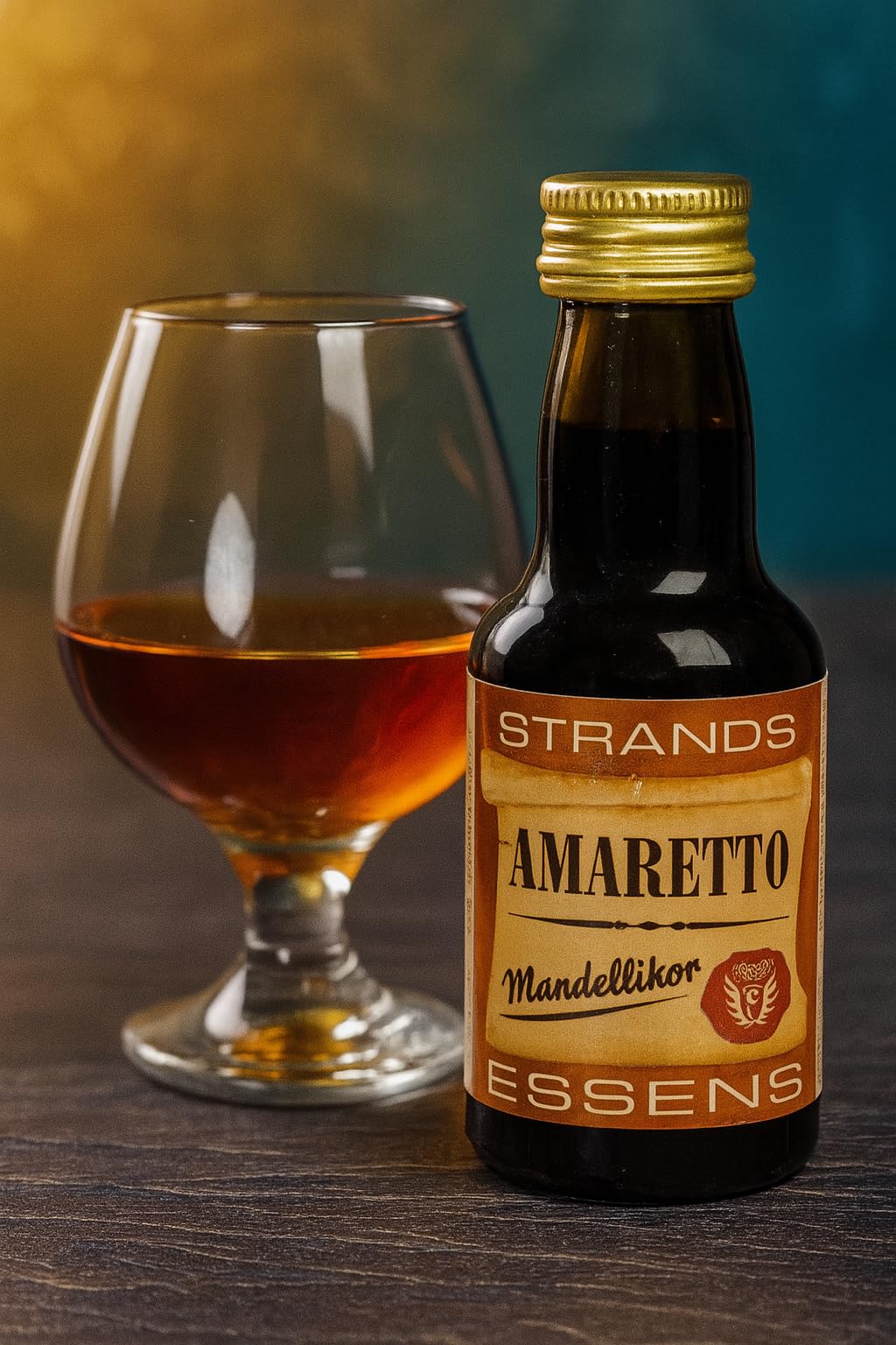 AlcoFermBrew Esencia para Vodka Strands 25ml – Amaretto (Aroma de Almendra), No Contiene Alcohol