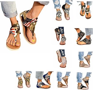 Amazon.com: POTO Sandalias para las mujeres Dressy, 2021 Día de la  Independencia Impresión Plana Sandalias Zapatos Casual Verano Transpirable Zapatillas  Flip Flops : Ropa, Zapatos y Joyería