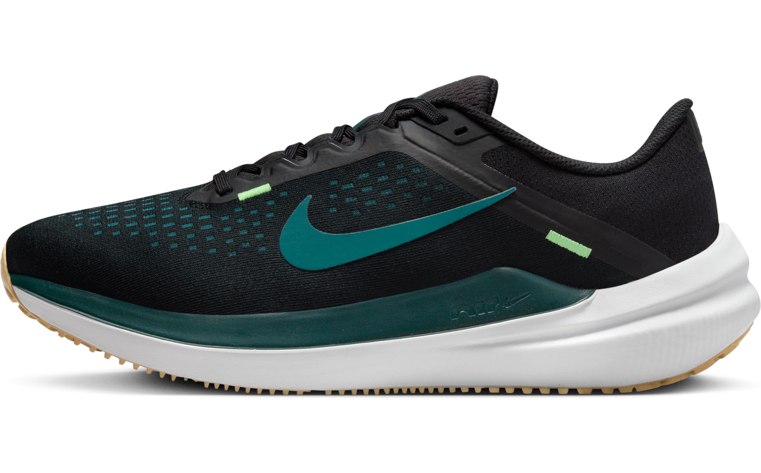 Nike Mens Air Winflo Running Shoes 10-Black/Geode Teal-Deep Jungle-Lime Blast-Dv4022-008-10Uk (B0CKZ8LGS9) Amazon Price History, Amazon Price Tracker