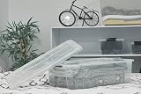 Iris Ohyama, Boite Rangement Plastique avec Couvercle, 30L, NTB-30 - 2
