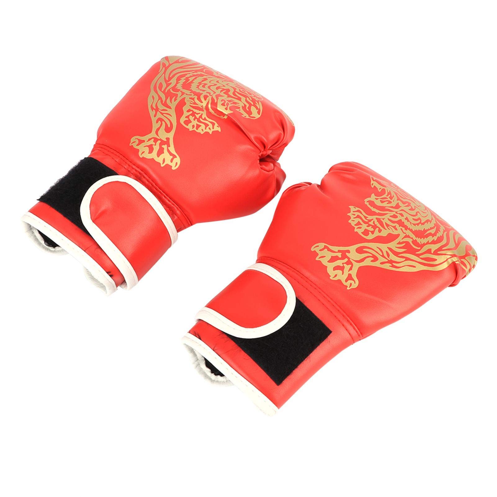 Guantes de Taekwondo Sanda Rojos para Entrenamiento Adultos Niños