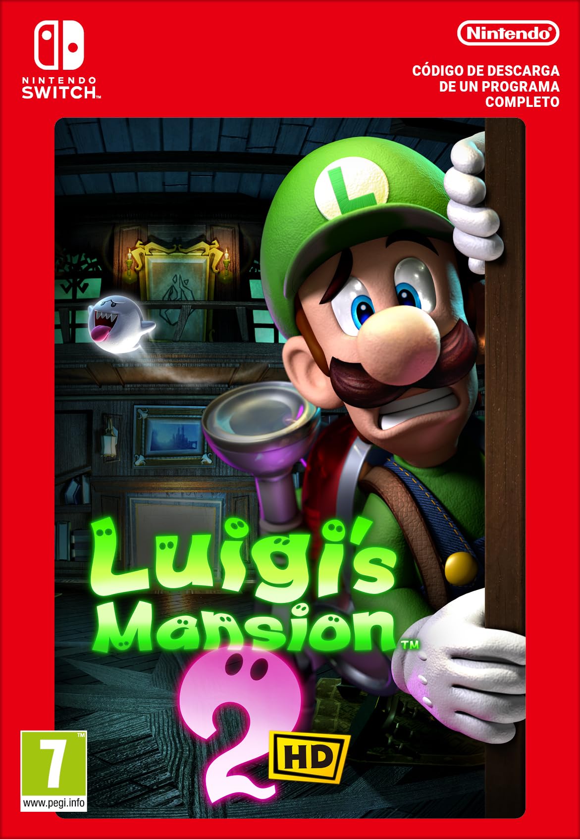 Luigi's Mansion 2 HD Standard | Nintendo Switch - Código de descarga