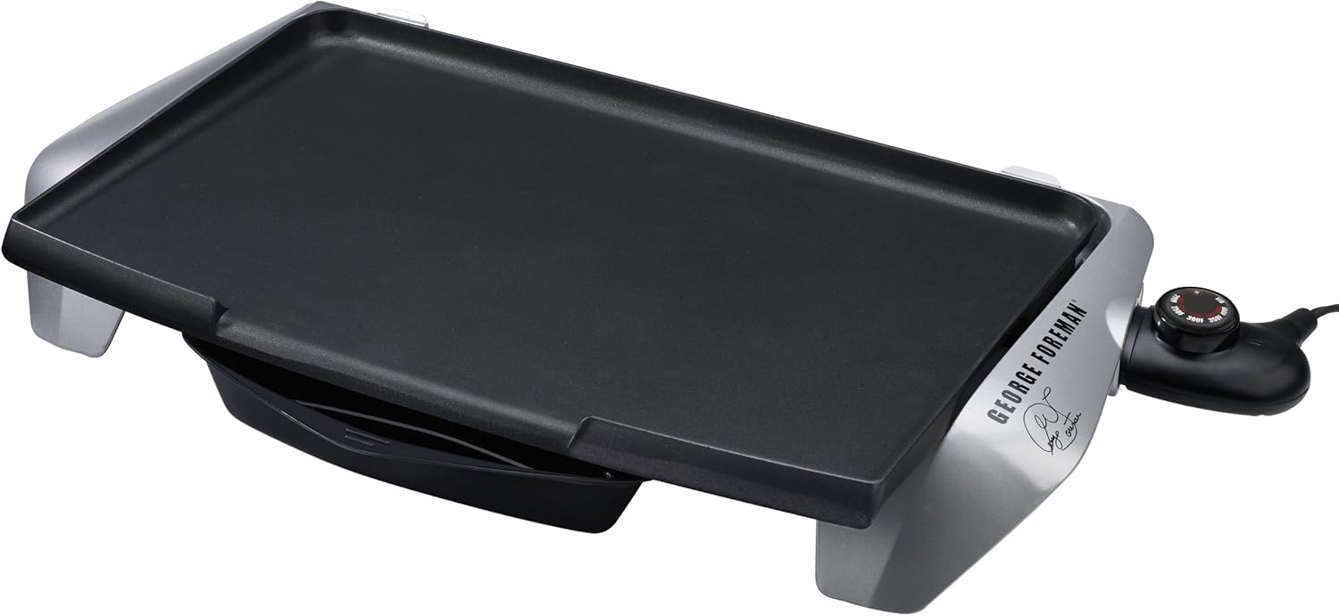 Foreman GRD10GFBC Large 10Inch x 16Inch Electric Griddle