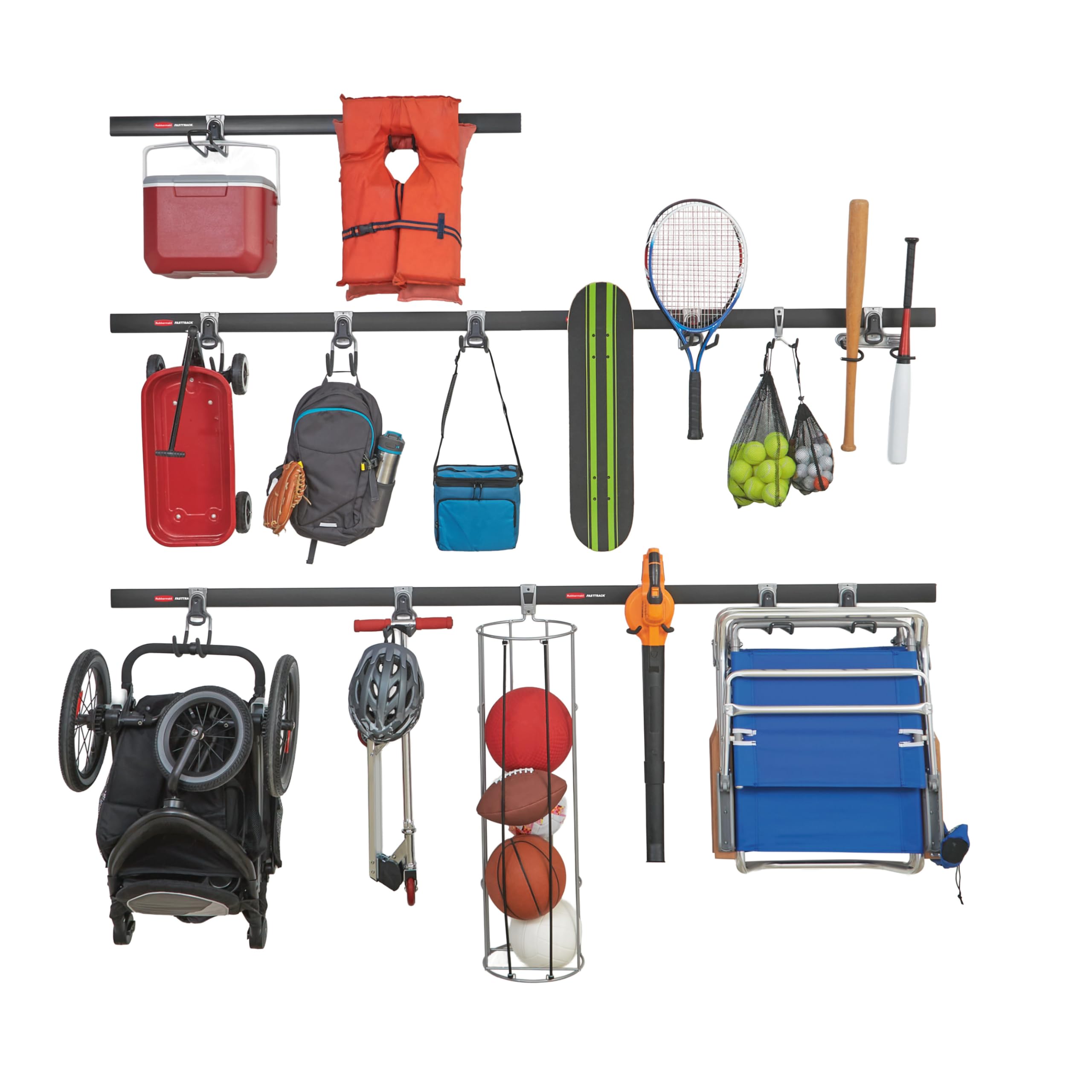 The Best Way to Start-Off Your Rubbermaid FastTrack Storage 24 Rubbermaid FastTrack 20-Piece Kit