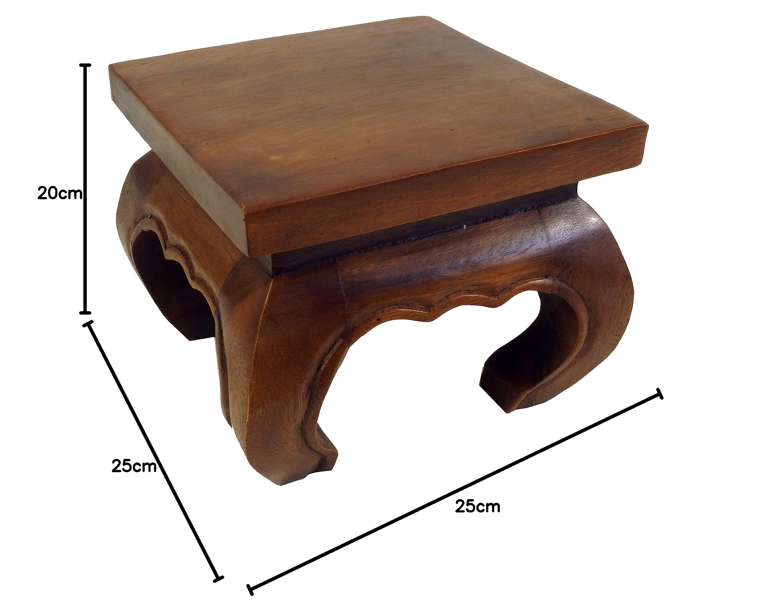 opiumtafel met transparant mozaïek paneel