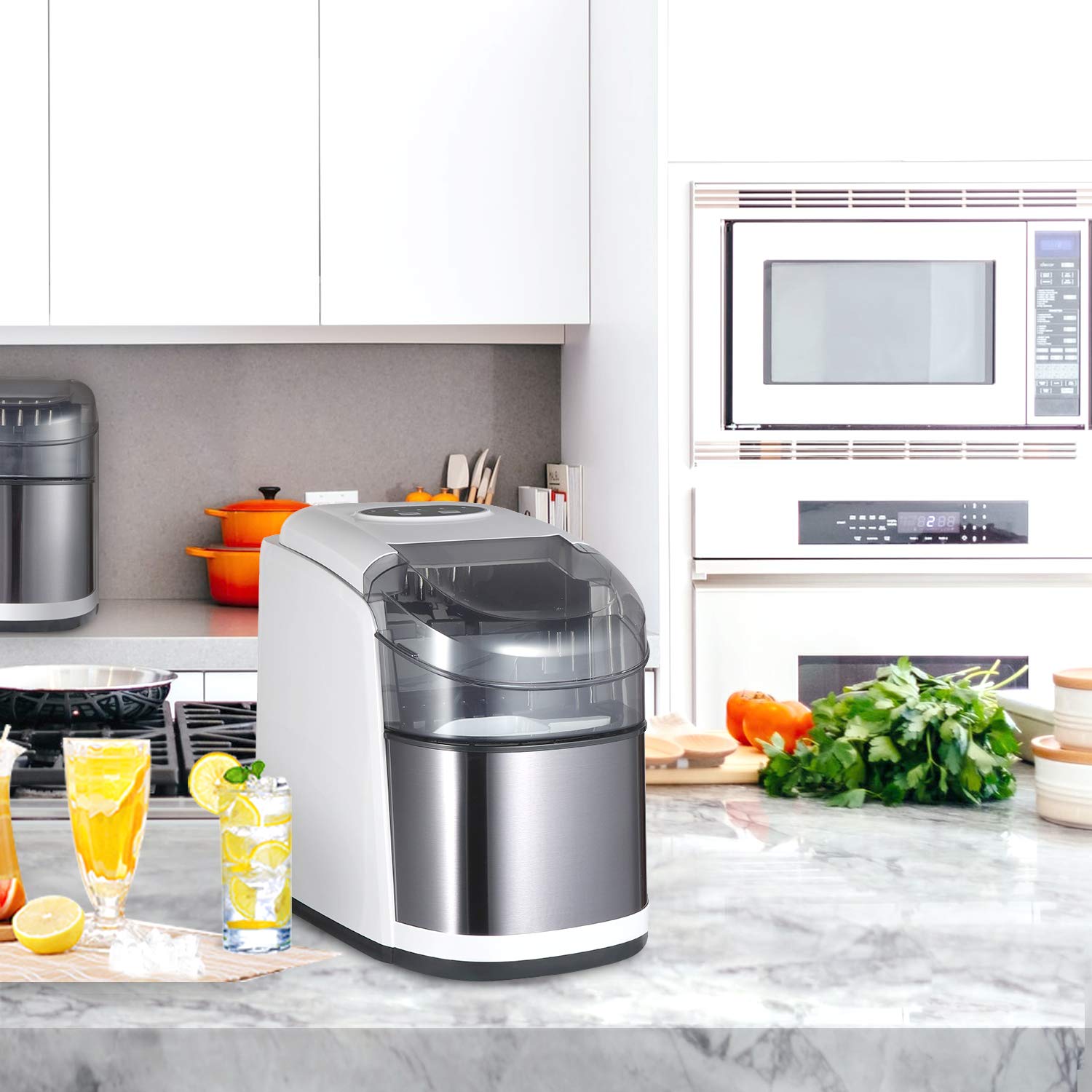 Northair Portable Ice Maker 26 lbs Daily Capacity Self Cleaning