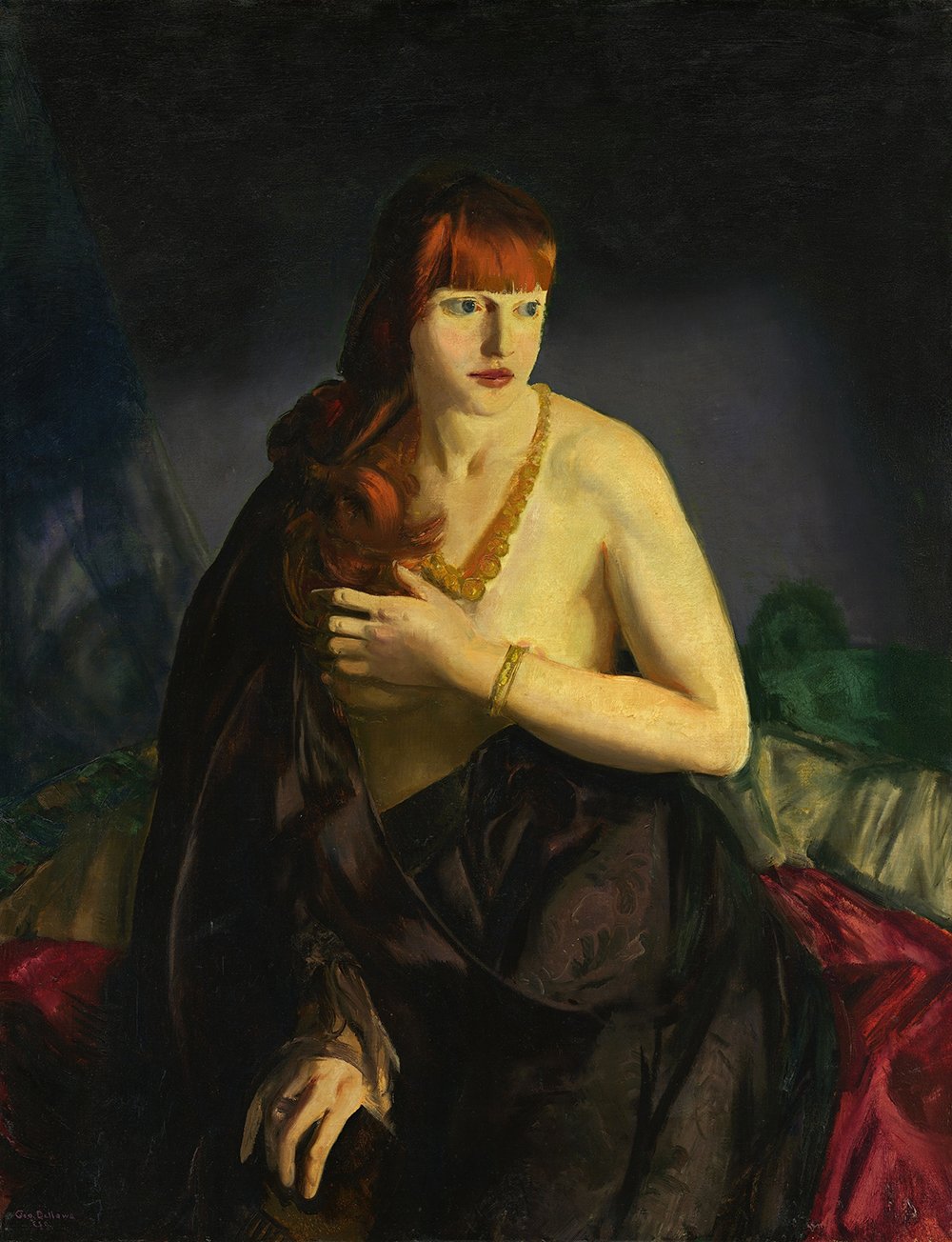 George Bellows Nude with Red Hair Poster Pour Cadre Medium Semi Gloss
