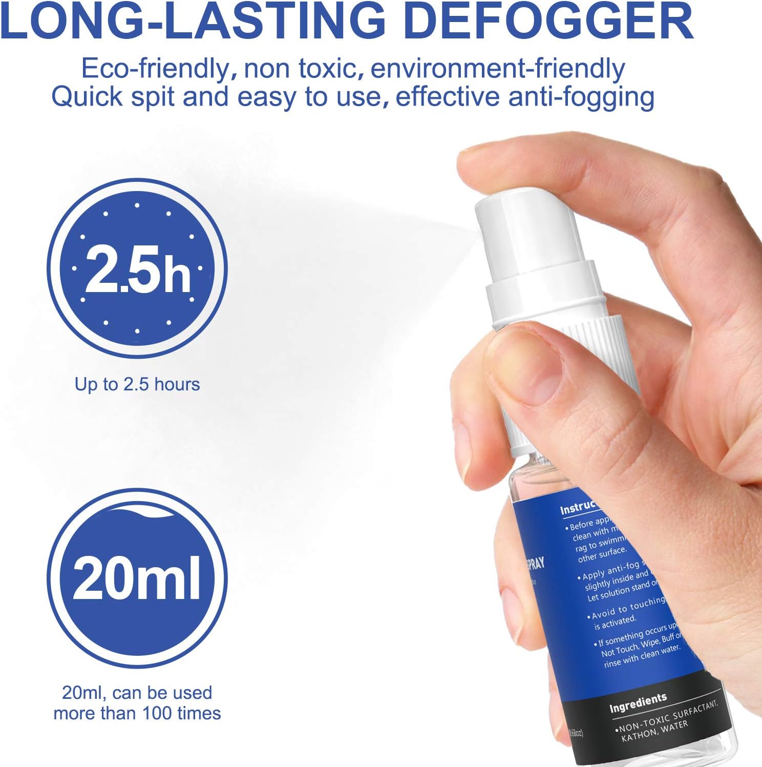 Anti-Fog Spray