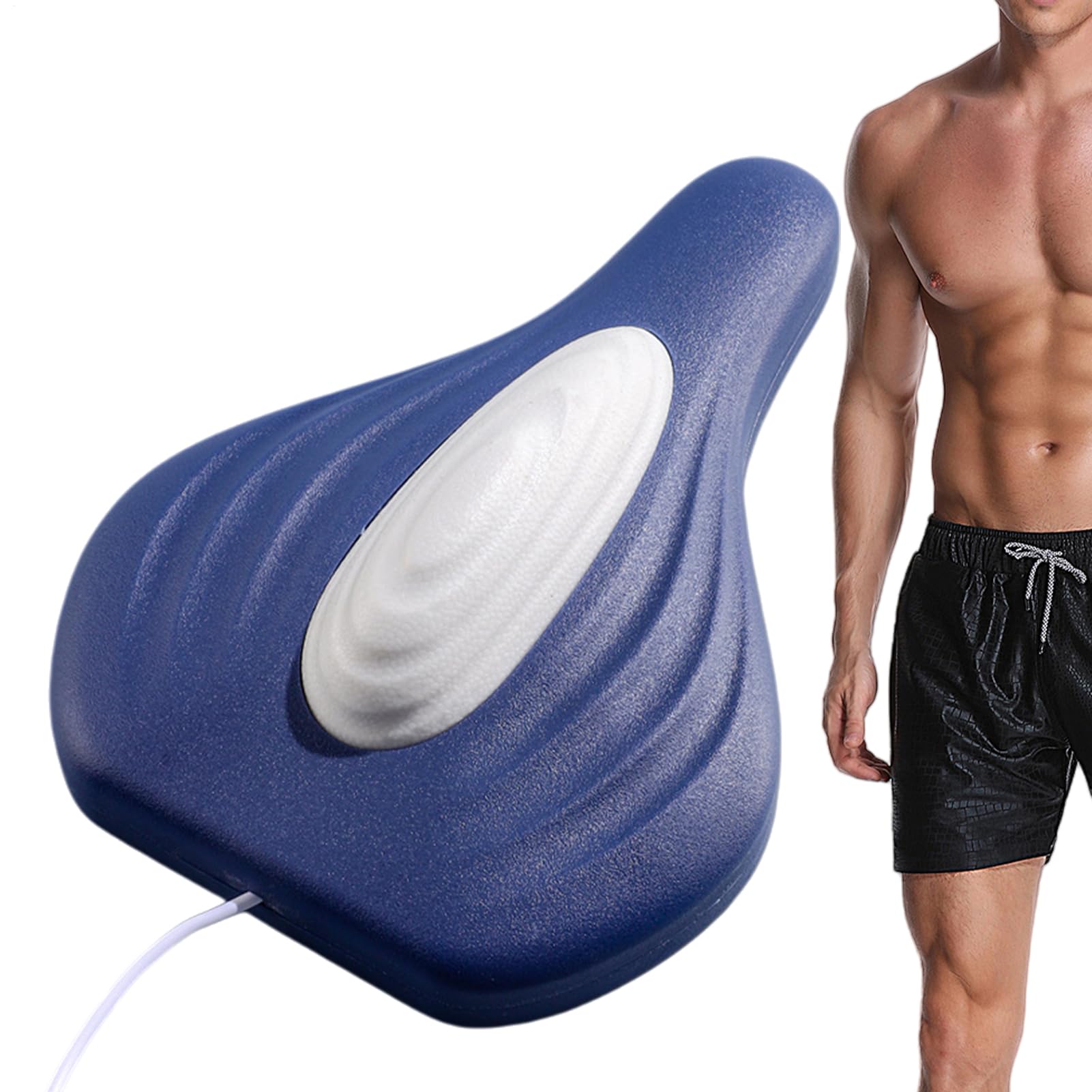 Pelvic Floor Muscle Trainer - Ergonomic USB Plug-In Tool | Silent Exercise Device with Car Office Chair Couch Truck Driving Sitting Use, Compact Fitness Accessory, Daily Training Support