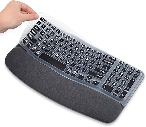 Miniatura 8 de Logitech Wave Keys MK670 Combo - Funda protectora para teclado Logitech Wave Keys Wireless Ergonómico Keys, funda protectora para teclado Logitech