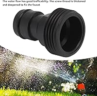 Vista 7 de CHICIRIS Manguera de jardín de conexión rápida, conector hembra de manguera de jardín de plástico, paquete de 10 conectores de manguera de jardín