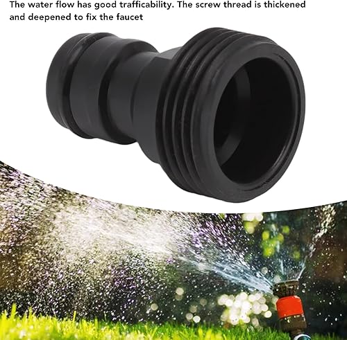 Miniatura 3 de Manguera de jardín de conector rápido, 10 unidades, adaptador de manguera de jardín G3/4 rosca macho de plástico para boquilla de rociador