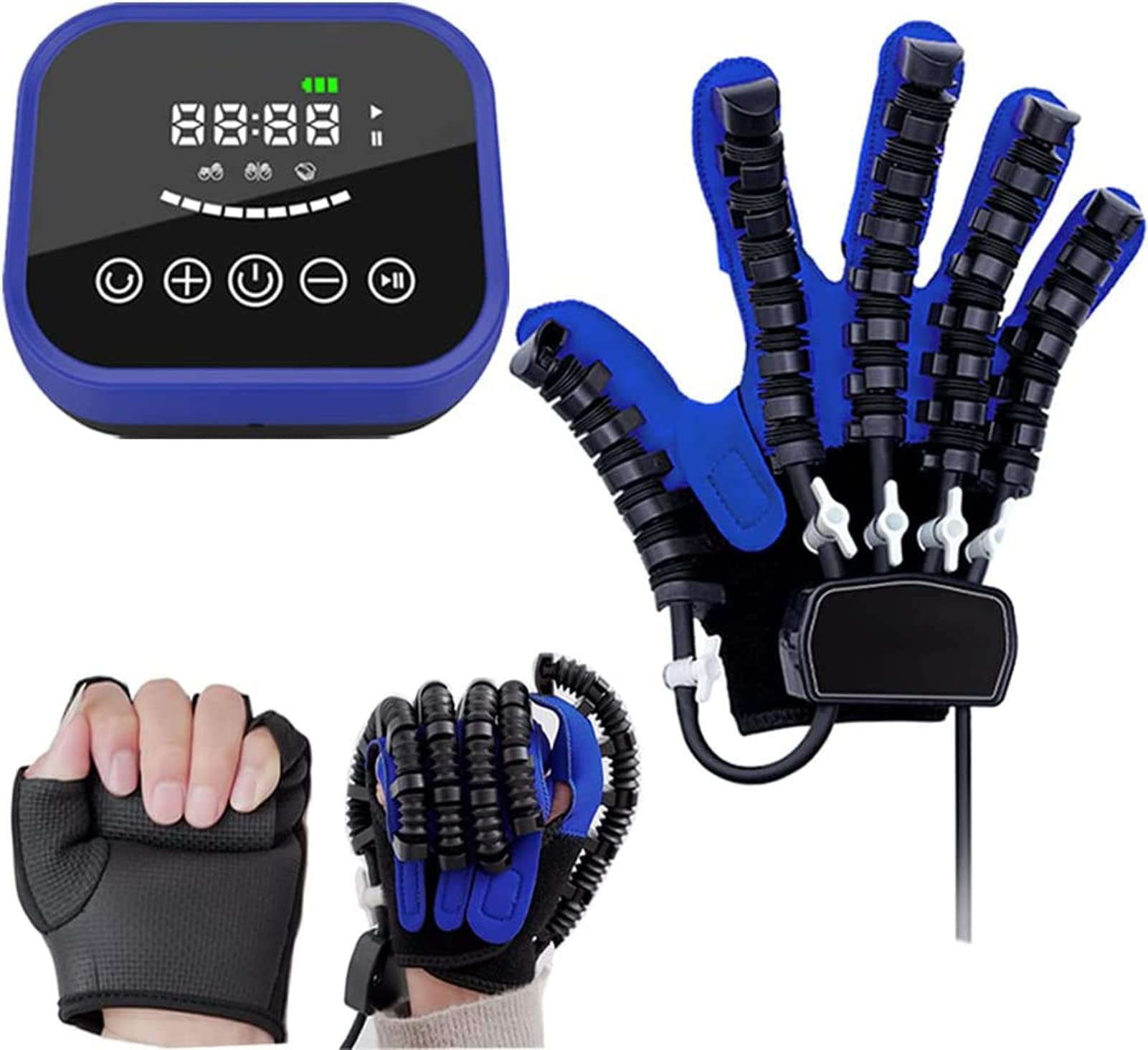 Guantes de robot de rehabilitación para paciente con secuelas de ictus y artritis XL