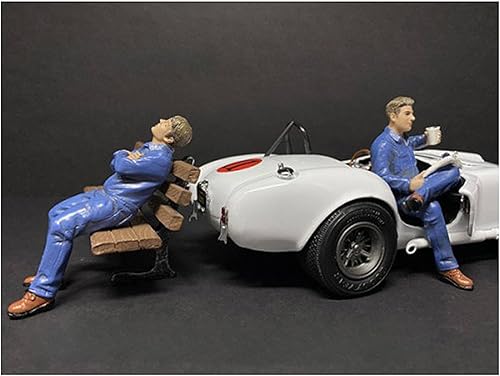 American Diorama 38332-38333 - Juego de figuras para modelos a escala 124