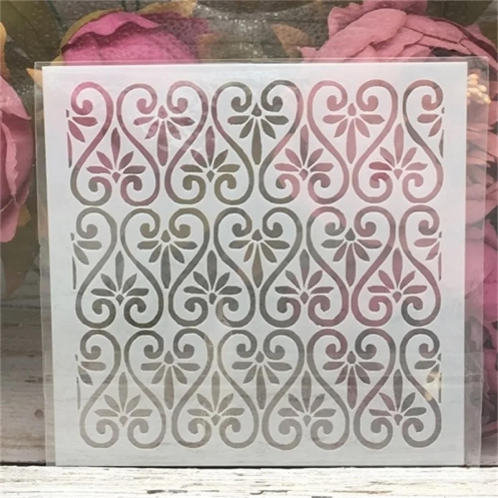 Plantillas para pintar sobre madera, 9 unidades, 13 cm, con textura de flecha, flecha, reutilizable, para pintar en madera, pared, puerta, lienzo, decoración del hogar