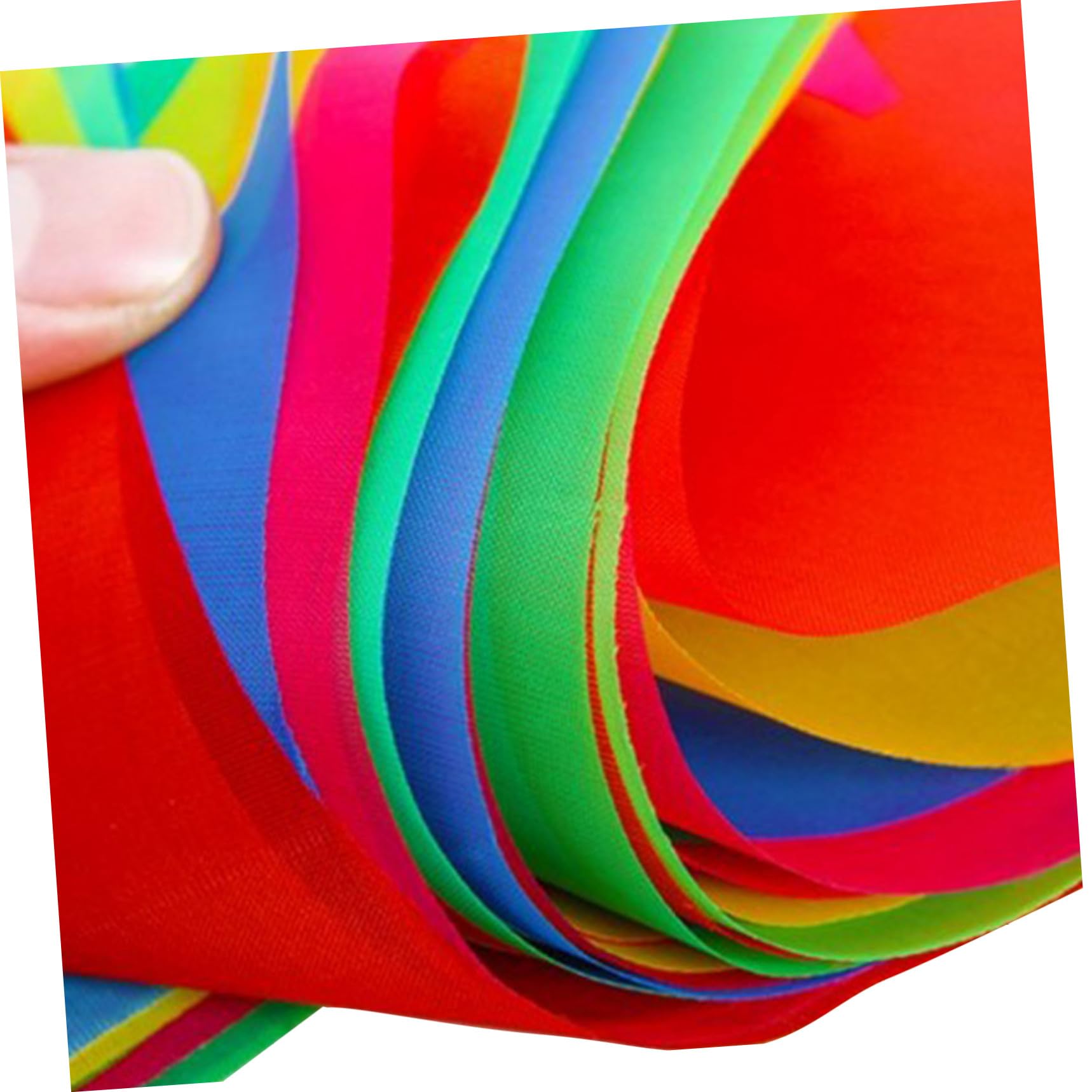 Bunte Wimpelkette aus Polyester als Hängende Partydekoration für Feiern