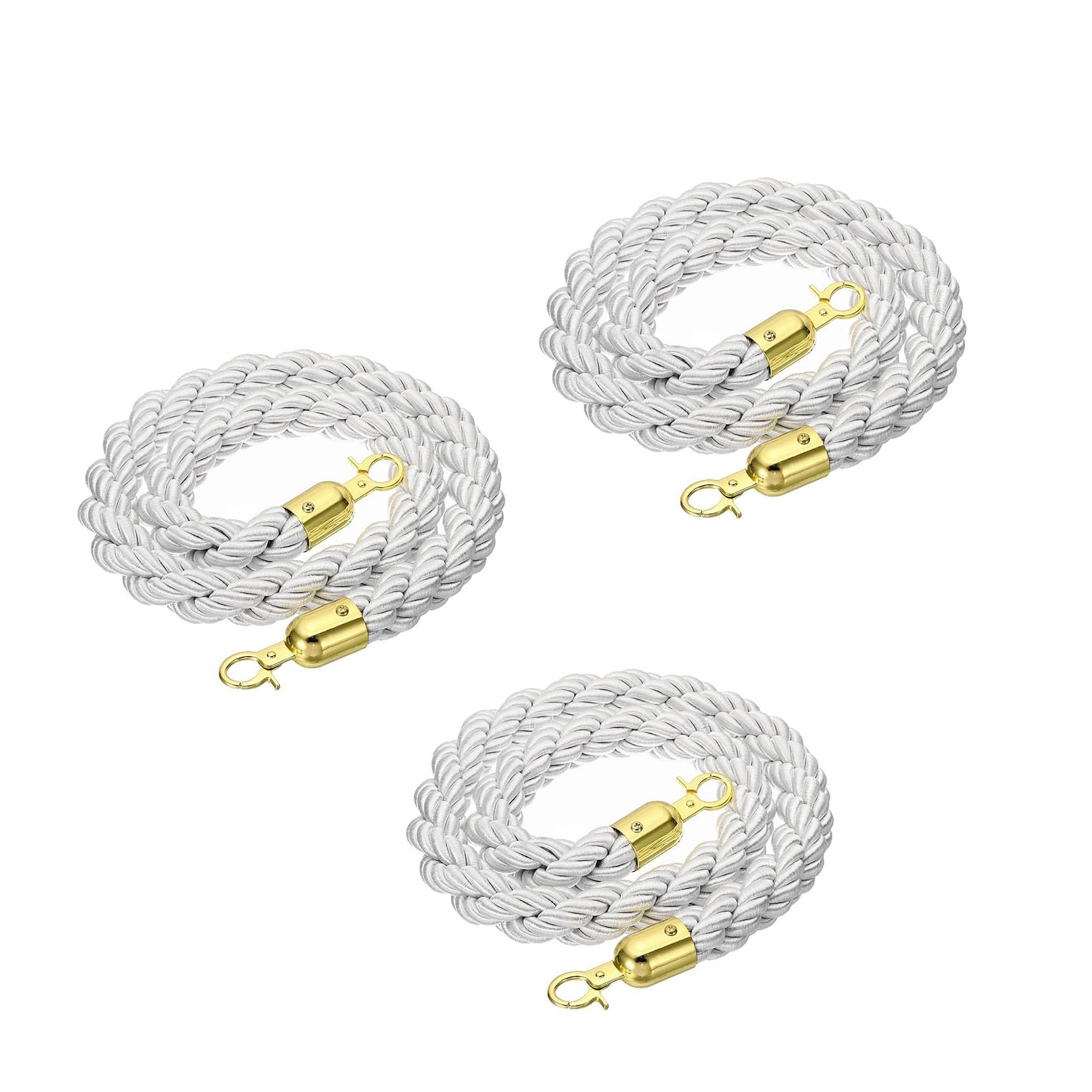 Corde de poteau avec crochet pour guidage d'événements et hôtels