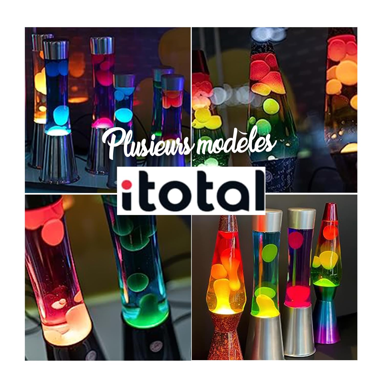 I-TOTAL® - Lampada al Plasma Magica Lampada Plasma Sensibile al Tocco e al Suono Luce Novità Luci Notturne per Decorazione/Bambini/Camera da Letto blu (6")