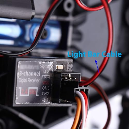 Miniatura 7 de Barra de luz RC 2.087 in Kit de luz LED para Traxxas Axial Arrma Redcat 110 18 124 RC Car Truck Accesorios