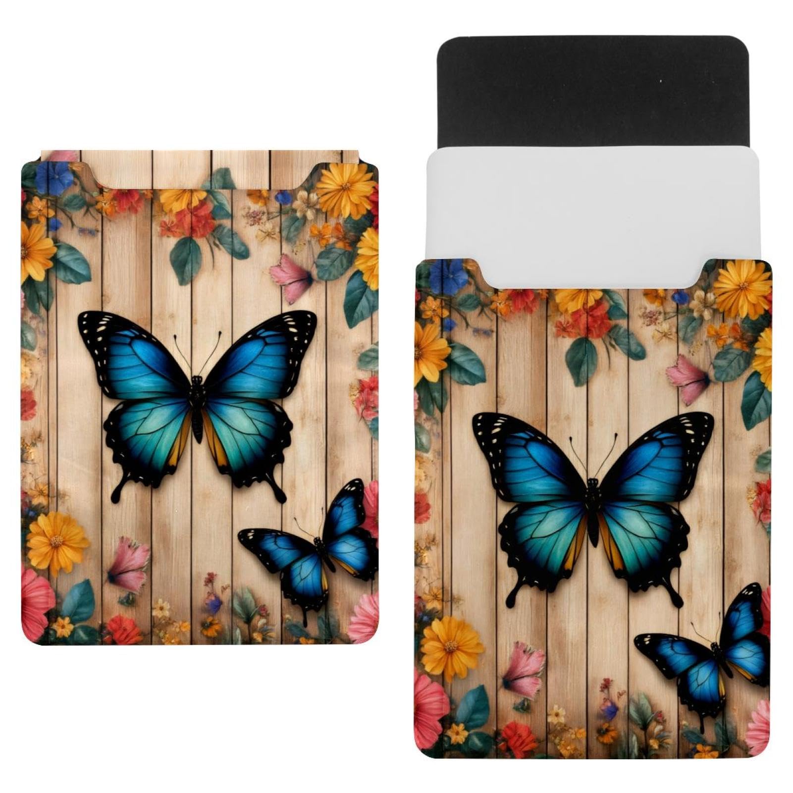 Funda para ordenador portátil de 35 x 25,9 cm ideal para cafeterías y teletrabajo azul 7