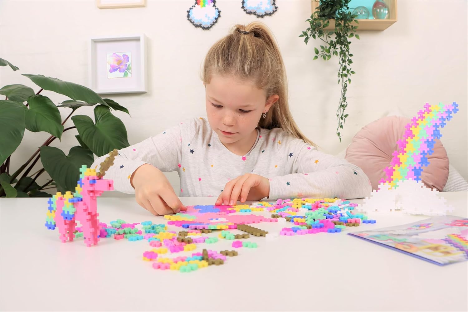 275 Kreativ Bausteine Einhörner