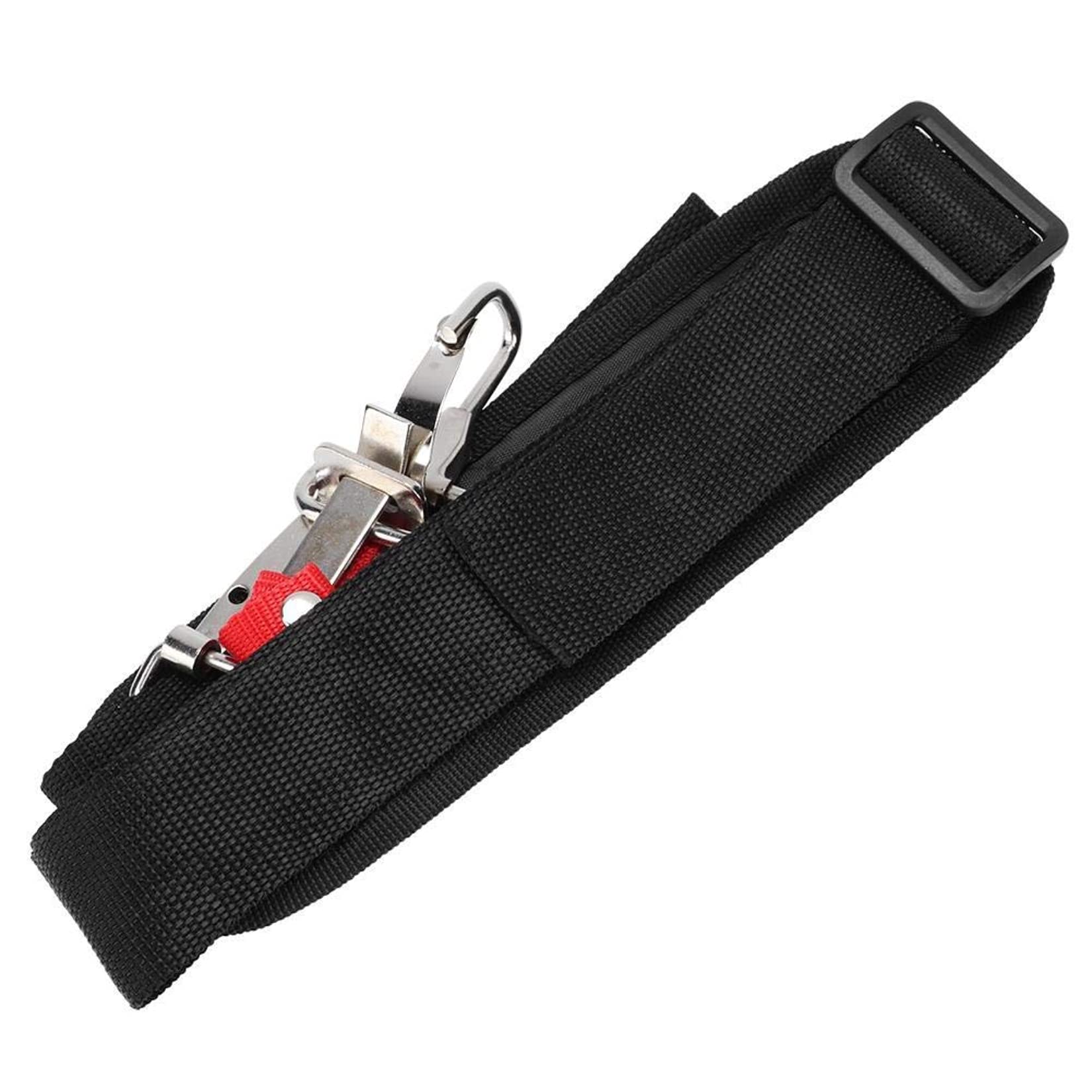 Fdit Correa de arnés de Hombro Ajustable de un Solo strimmer de Nylon de liberación rápida para la desbrozadora