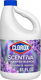 Clorox Scentiva Scented Bleach, Lavender and Jasmine, 81 Fluid Ounces