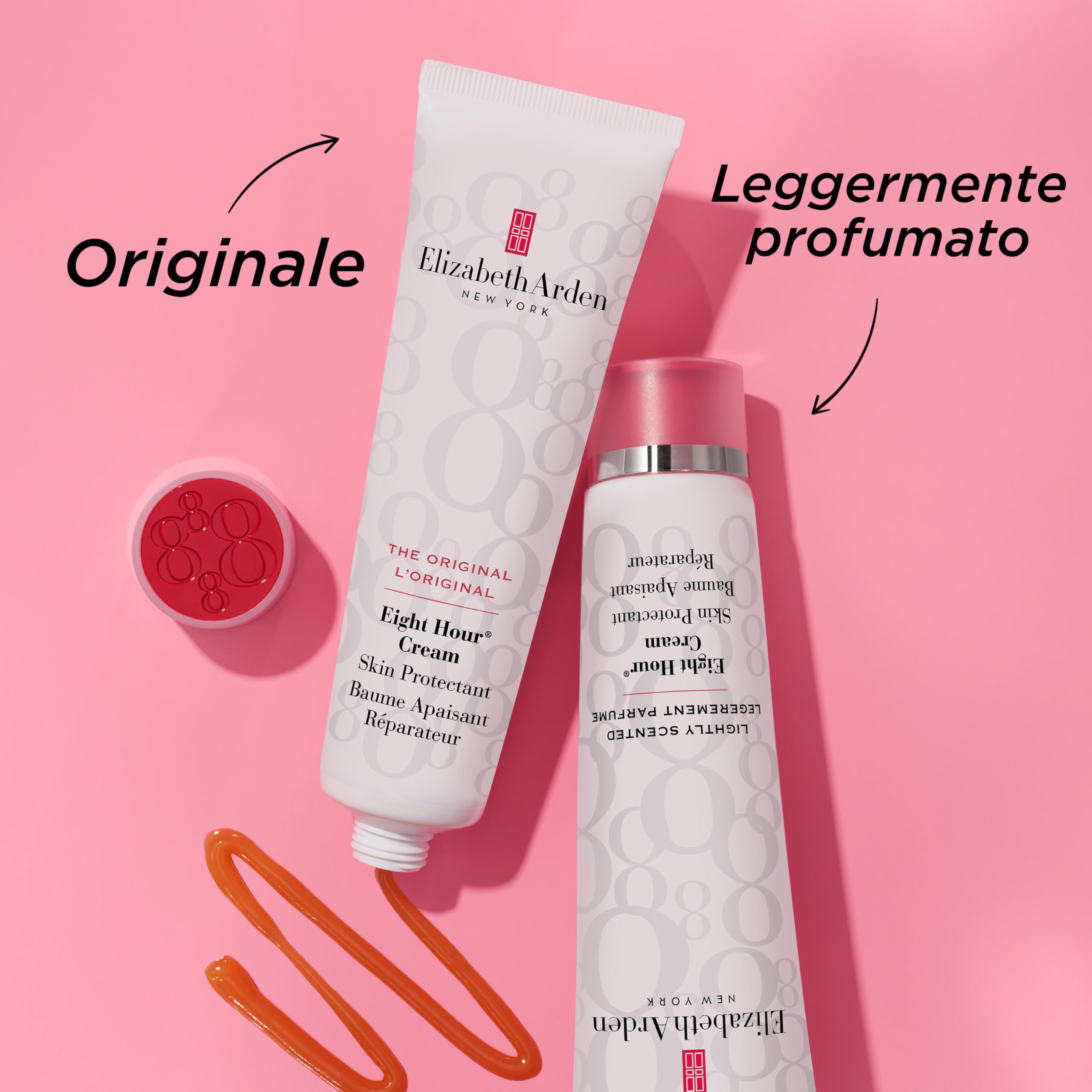 Elizabeth Arden - Eight Hour, Balsamo Riparatore Multifunzionale, Ammorbidisce, Ripara, Protegge e Lenisce la Pelle, Calma e Ripristina la Pelle di Viso, Labbra, Mani e Piedi - 50 ml