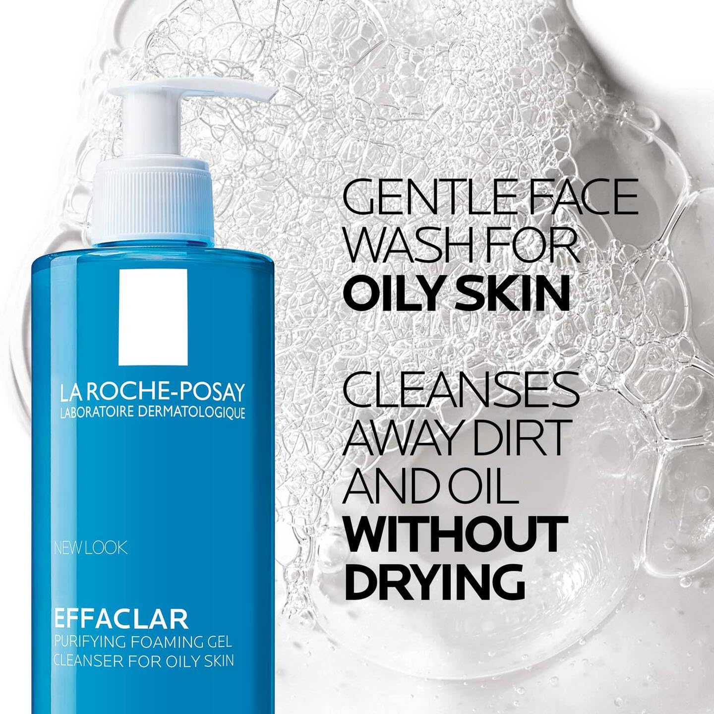 La Roche Posay Effaclar, Gel Detergente Schiumogeno, Per Pelli a Tendenza Acneica, Azione Purificante, Rimuove Sebo e Impurità + Routine Correlate a Questo Prodotto