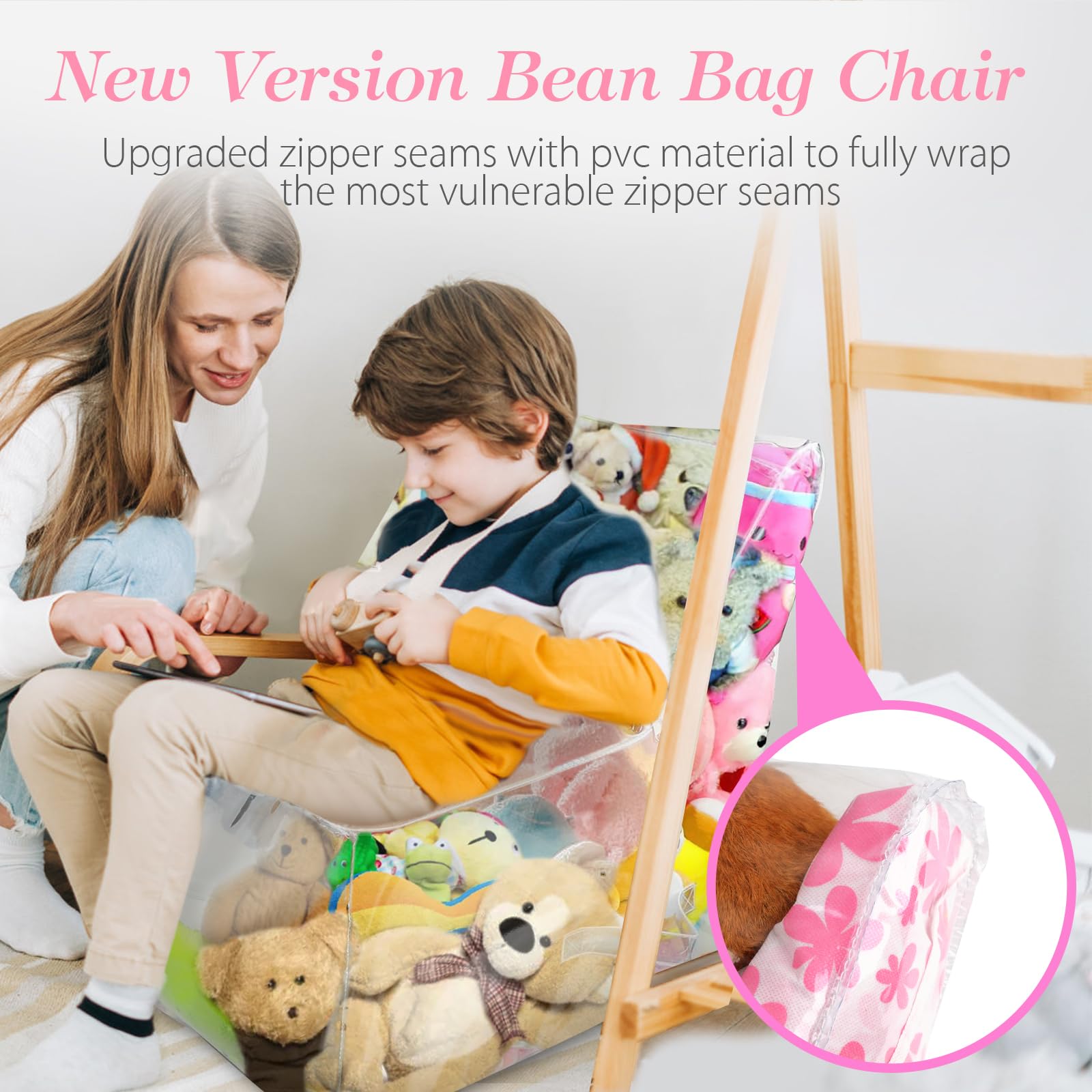 Poltrona per Bambini Morbida e Sicura, Mobili Comodi per Bambini, 60 × 45 × 60 cm, Multicolore, Adatto ai Bambini, Unisex