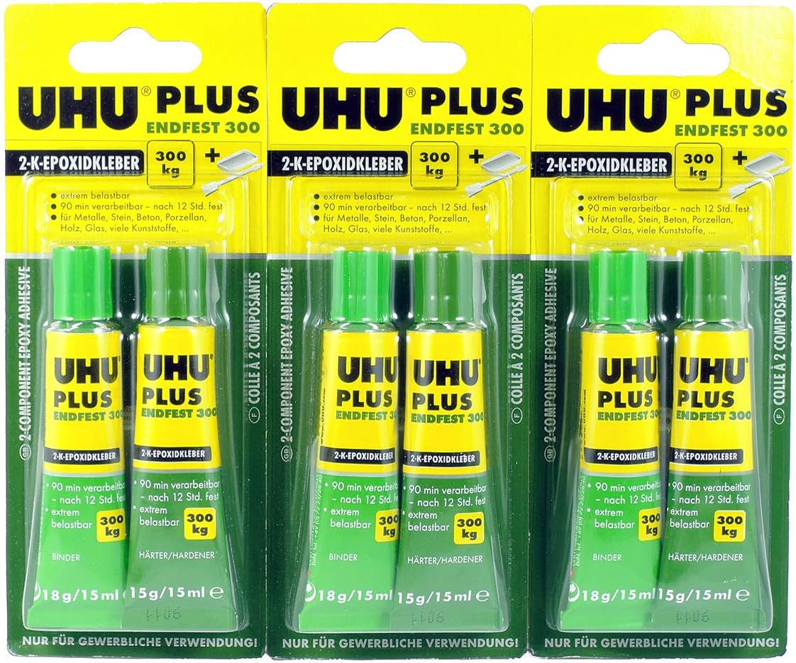 UHU Plus Endfest 300 2K-Epoxidharz, 163g