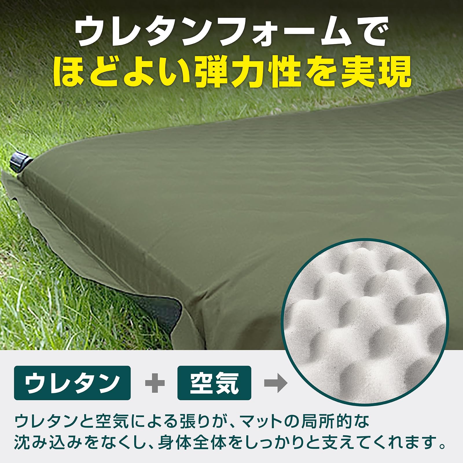 ヴァストランド　VASTLAND キャンプマット　インフレーターマット Amazon | VASTLAND(ヴァストランド) キャンプフィット インフレーター