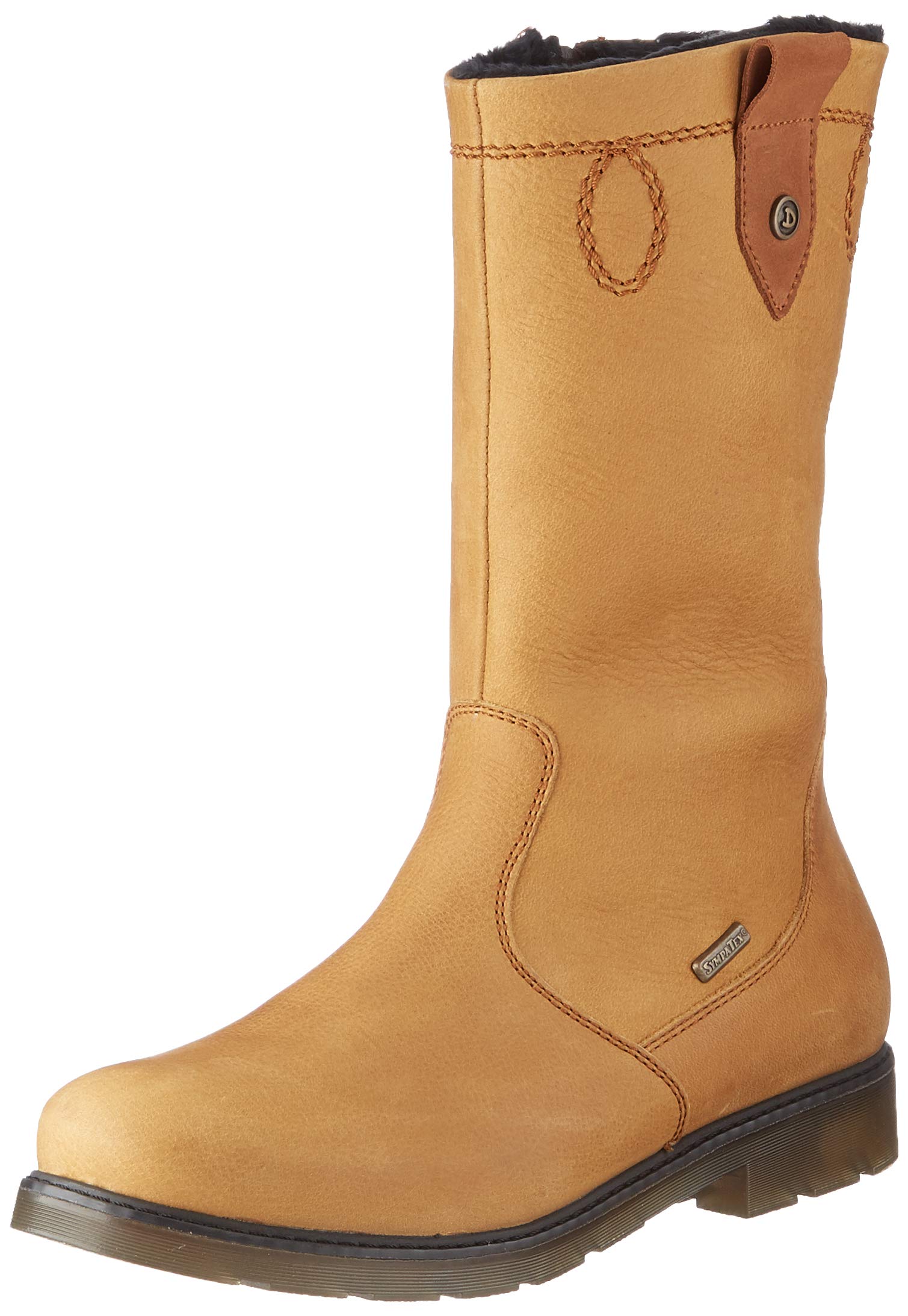 Däumling 530031M75 Women’s Mid Calf Boot, Country Cognac, 6.5 UK
