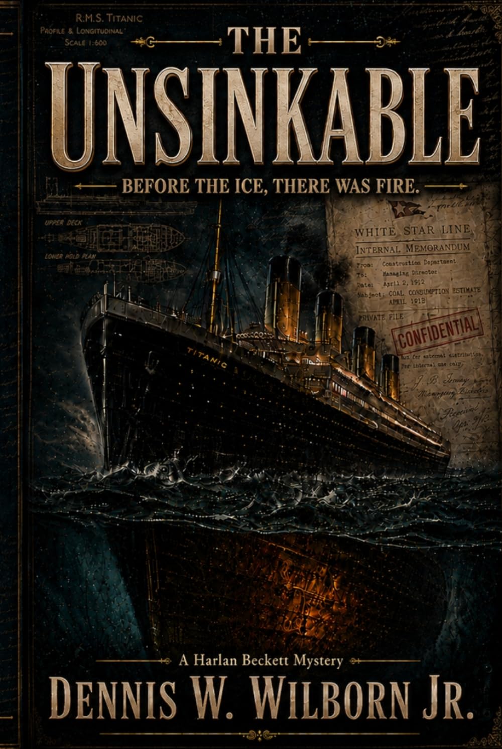 The Unsinkable: A Historical Mystery Thriller Set Aboard the Titanic (Harlan Beckett Series, Book 1)