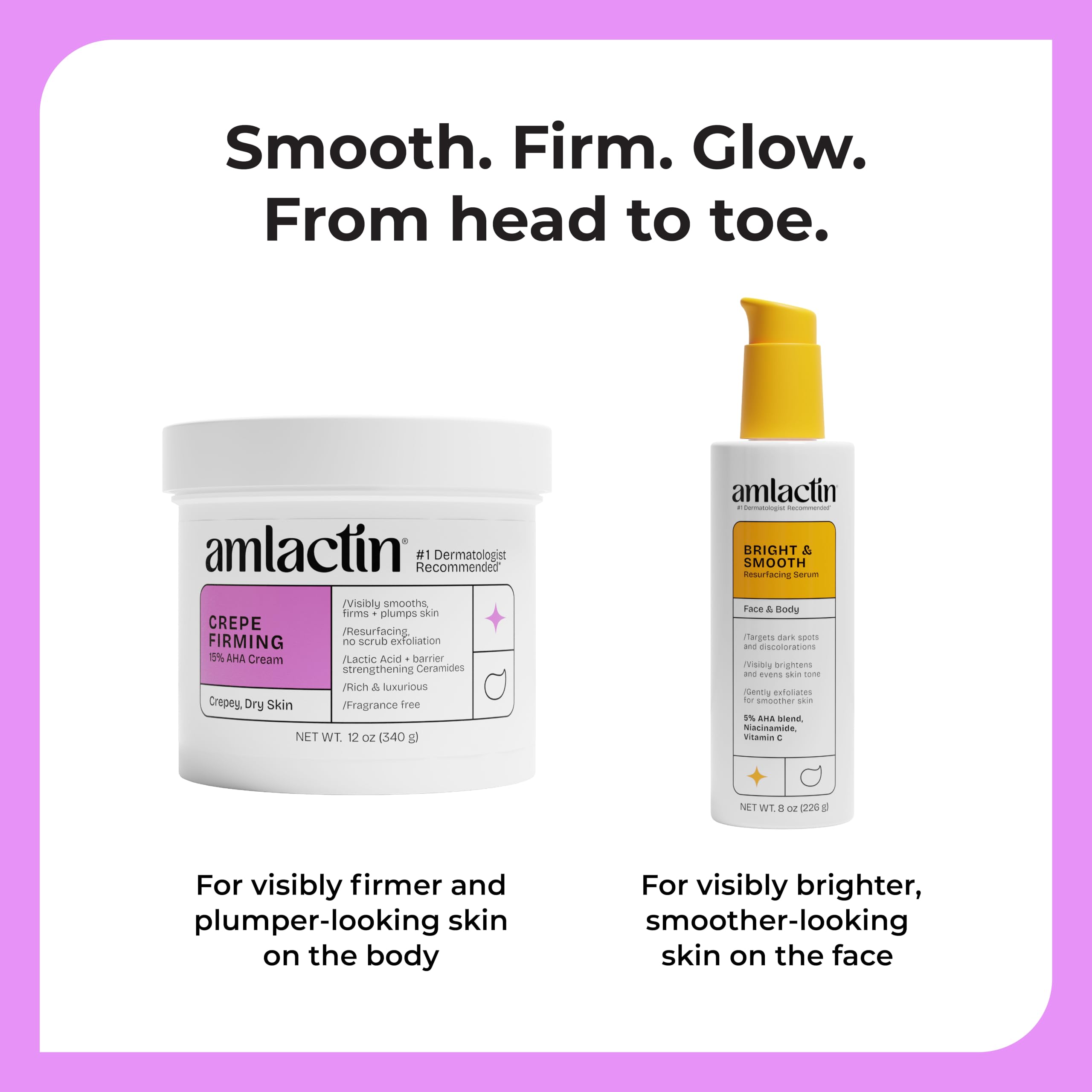 AmLactin Crepe Firming Body Cream - 15% Lactic Acid -7