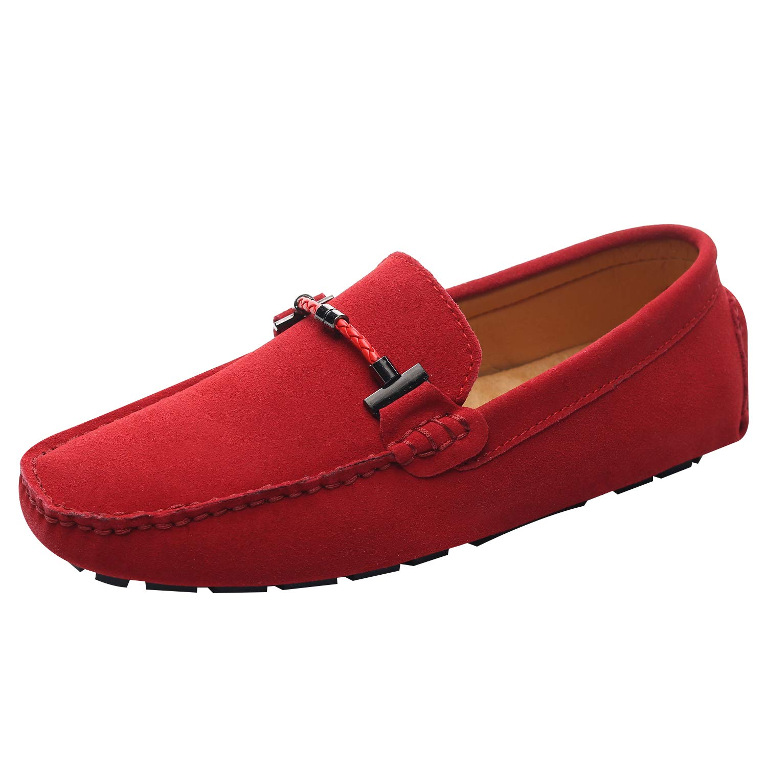 Floris van Bommel loafers bruin effen leer | Schulte Herenmode