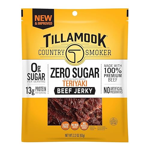 Vista 32 de Tillamook Country Smoker Tillamook Real Hardwood Smoked Old Fashioned Silver Dollar - charqui de carne de vacuno