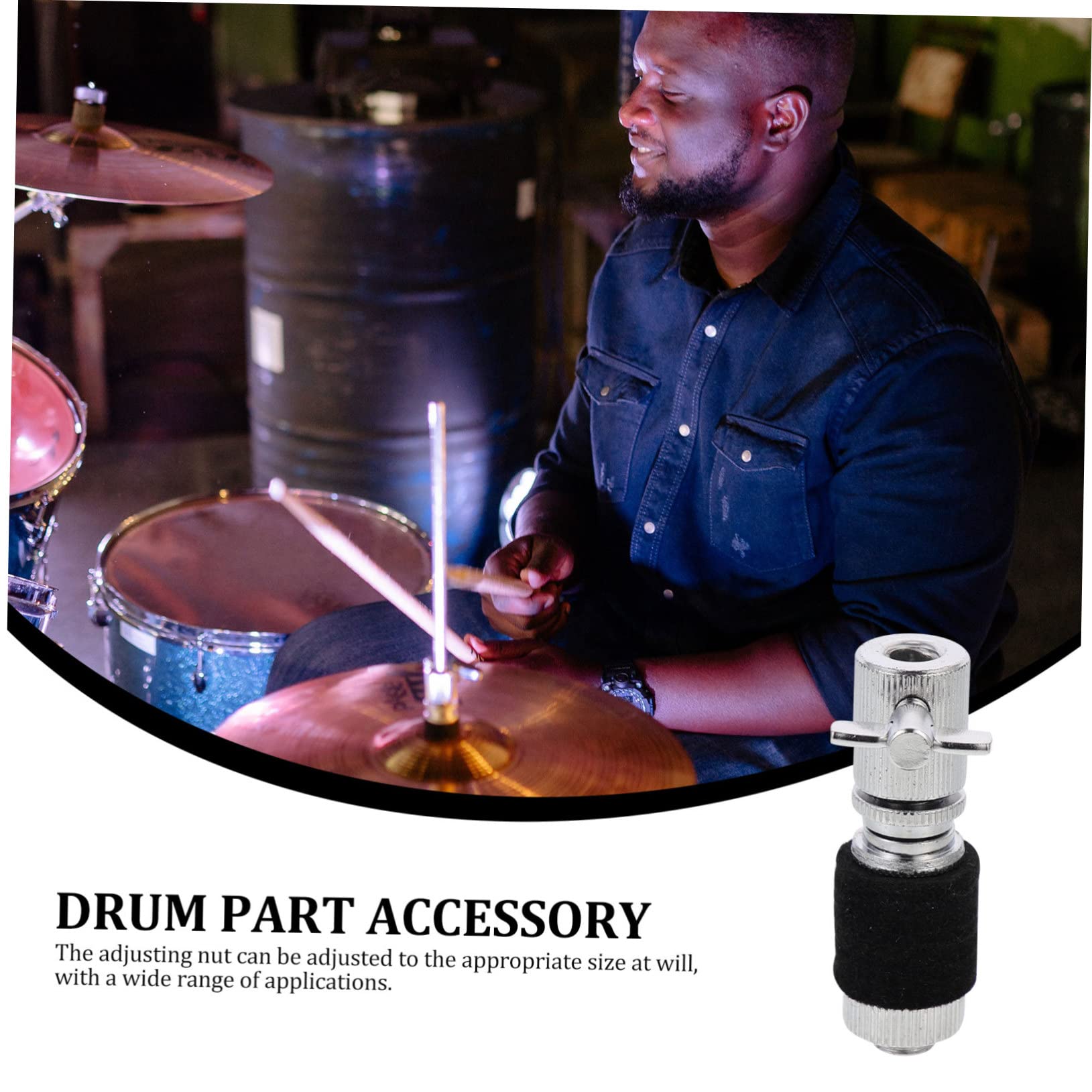 BESTonZON Jazz Drum Clutch Hi-hat Stand Post Drum Parts Musical Instrument Accessories Cost