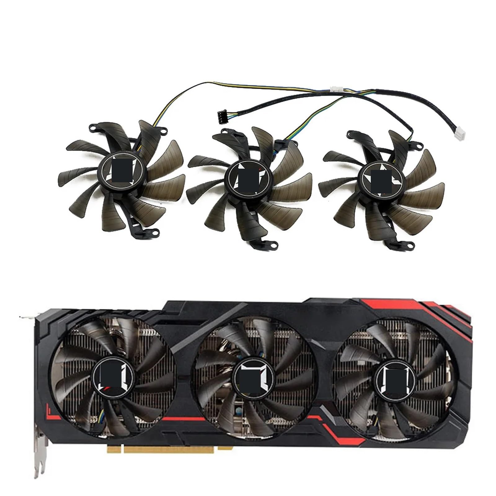 Amazon.co.jp: WOMELF 交換用冷却ファン 互換性Gainward RTX