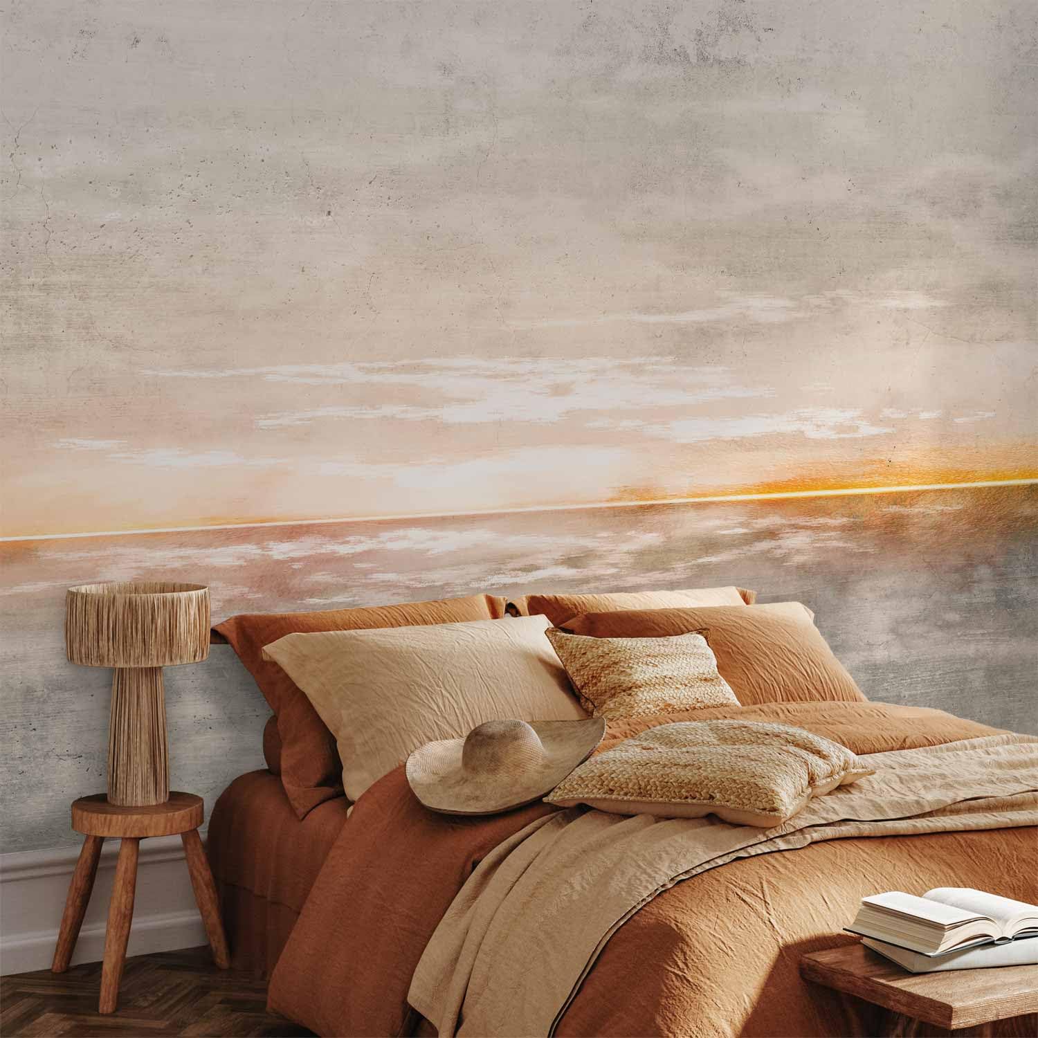 murando - Fototapete Vlies Landschaft, 400x280 cm, Schlafzimmer, Wohnzimmer | Full HD Druck, 3D-Effekt, lichtbeständige Farben, ideal fürs Wohn- oder Schlafzimmer, schnelle Montage, lichtbeständig, edel