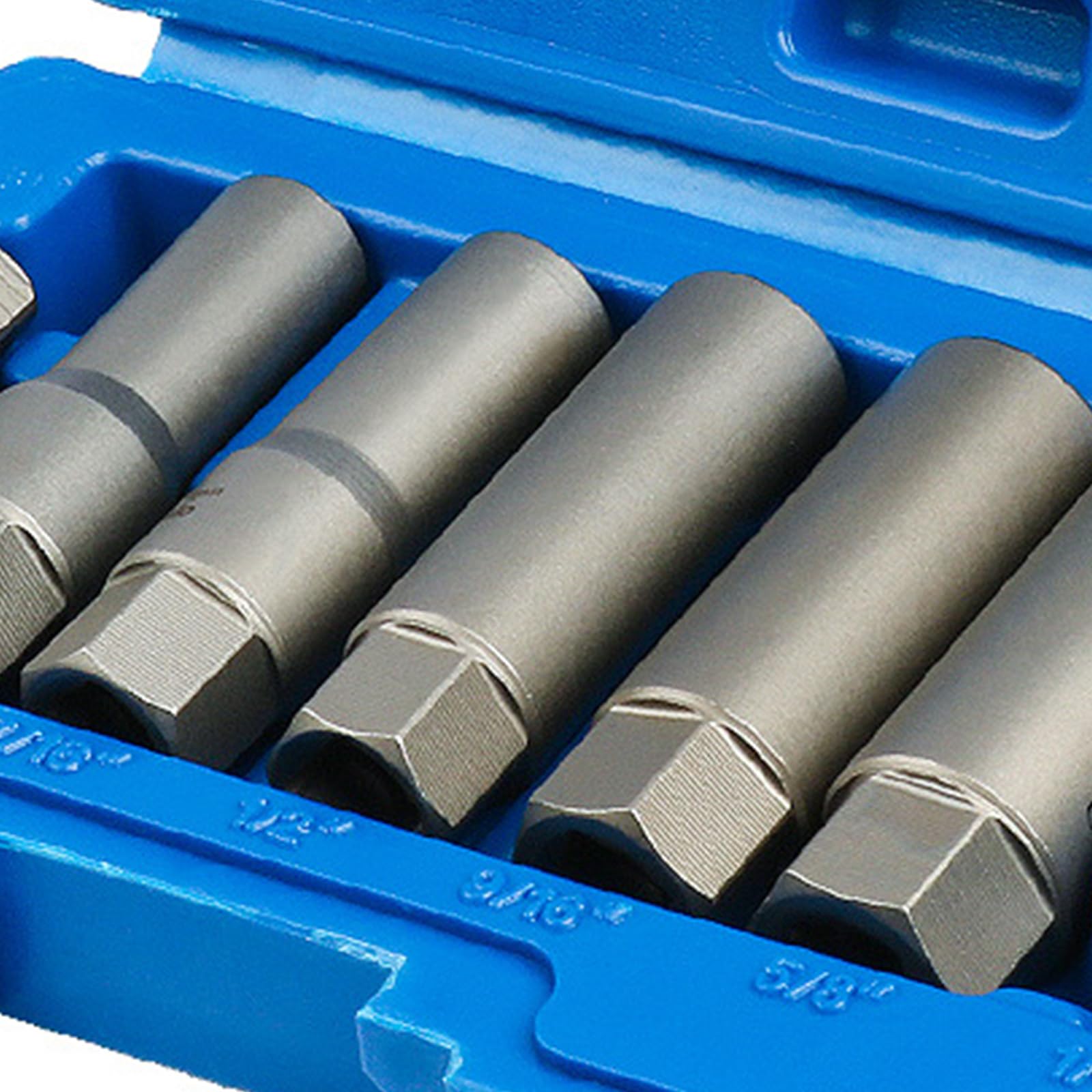 Set di estrattori per viti danneggiate da uomo, viti danneggiate, dadi e punte per trapano per una facile rimozione di bulloni