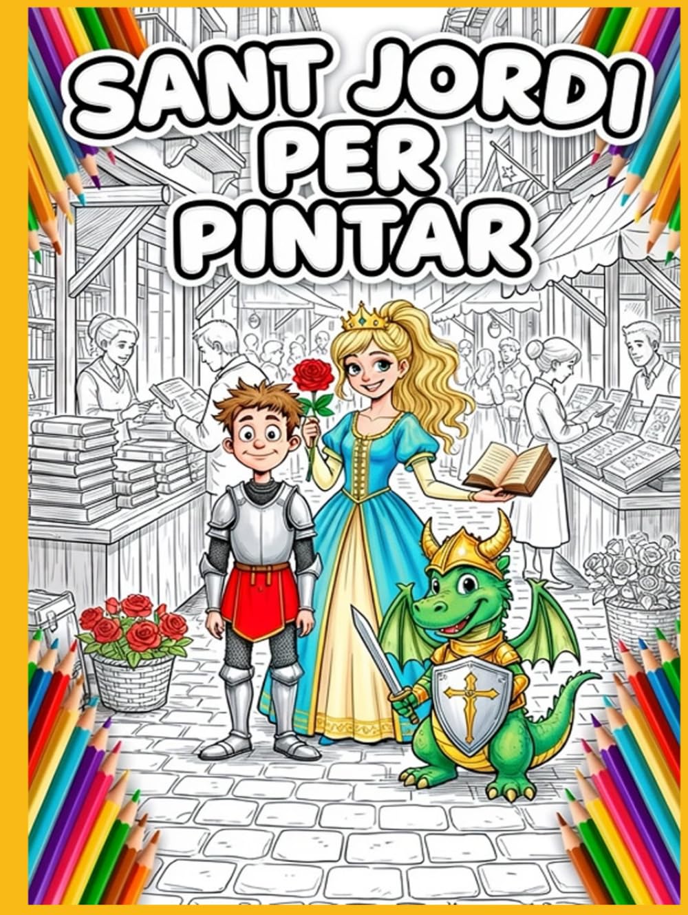 Sant Jordi Per Pintar: Dracs ensopegadissos, princeses influencers i cavallers en patins