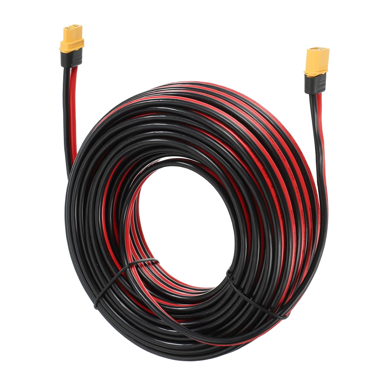 MECCANIXITY XT60 Extension Cable, 12AWG 50 ft Male to Female Tinned Copper XT60 Connector Power Cable UL2468 for RC Batteries, Portable Power Station, Solar System