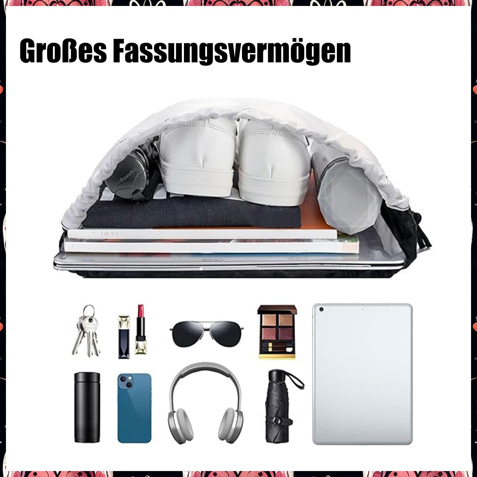 BAIDZFU Rob-Lox Rob-Lox - Bolsa de deporte para hombre y mujer - 4