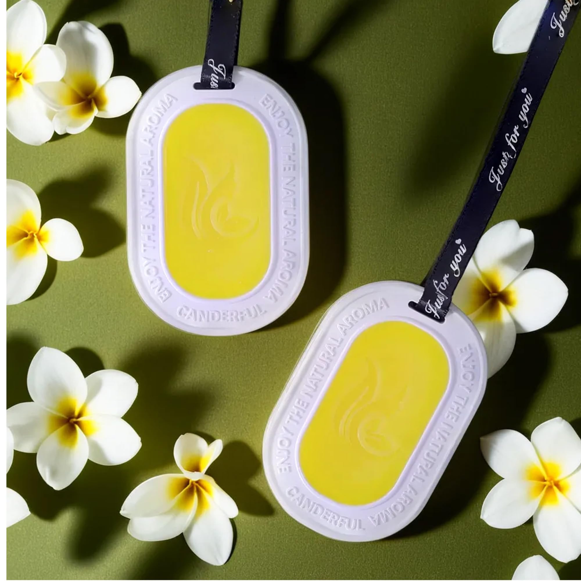 The Better Home Lemon Zest Wardrobe Air Freshener (2Pcs-45g Each) Lasts Up To 6 Months | Scented Wax For Cars Drawers Bathroom Bedroom | Cupboard Freshener For Clothes | Hanging Loop With Plaster Case-image-22