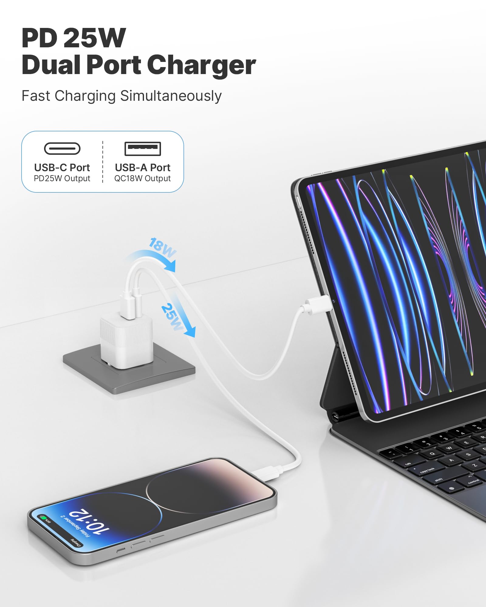 Adaptateur USB-C Vers Lightning Exclusif Pour Caméra Thermique Thermal Master P1 - Pas Pour Charge/data