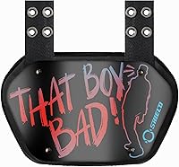 Vista 25 de O Shield Football Back Plate, Backplate Football, Expression Series, Drip, Big Dawg, That Boy Bad, That Man, You Slow, Can't Catch Me