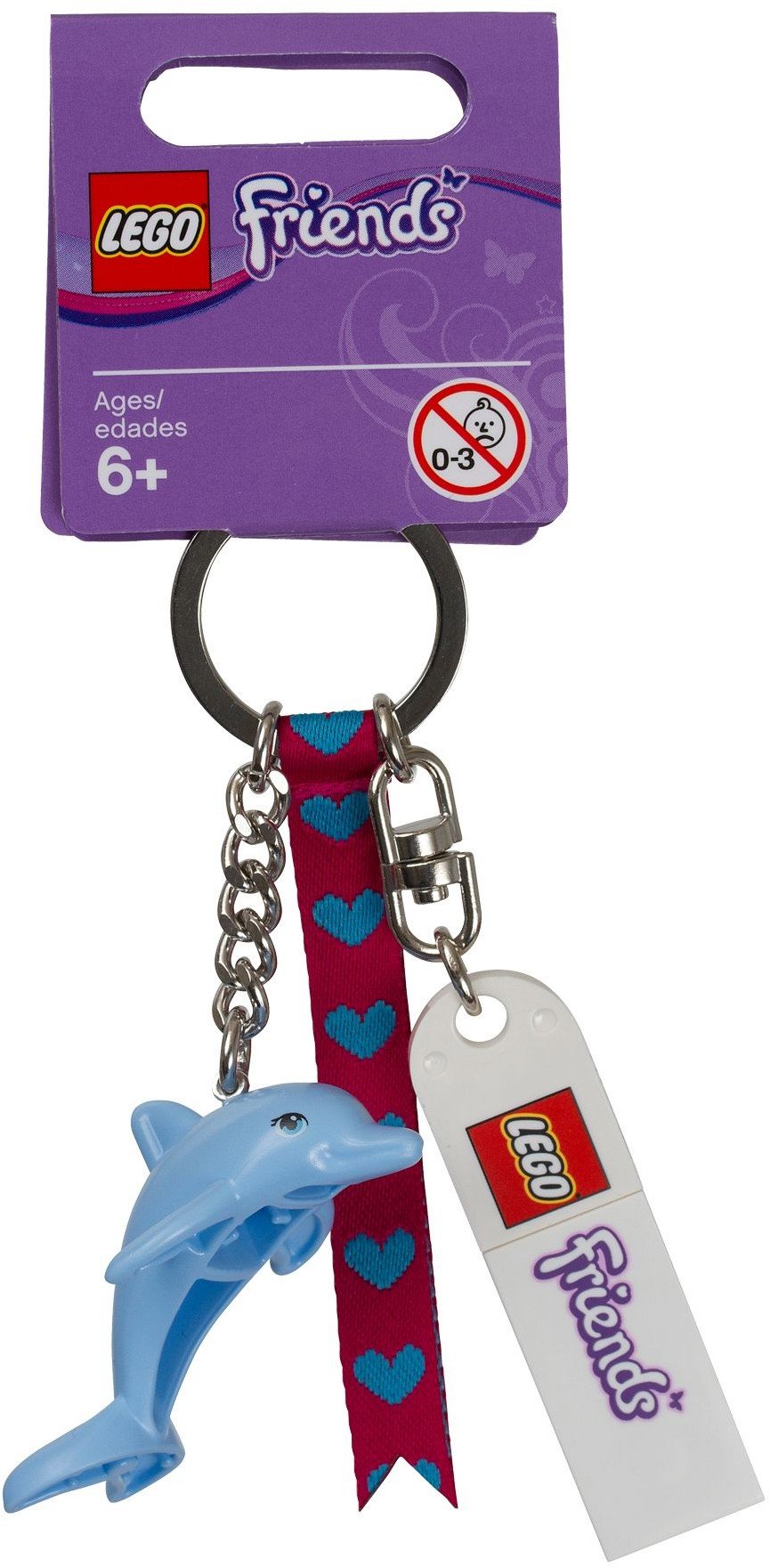 LEGO Friends Dolphin Key Chain Charm