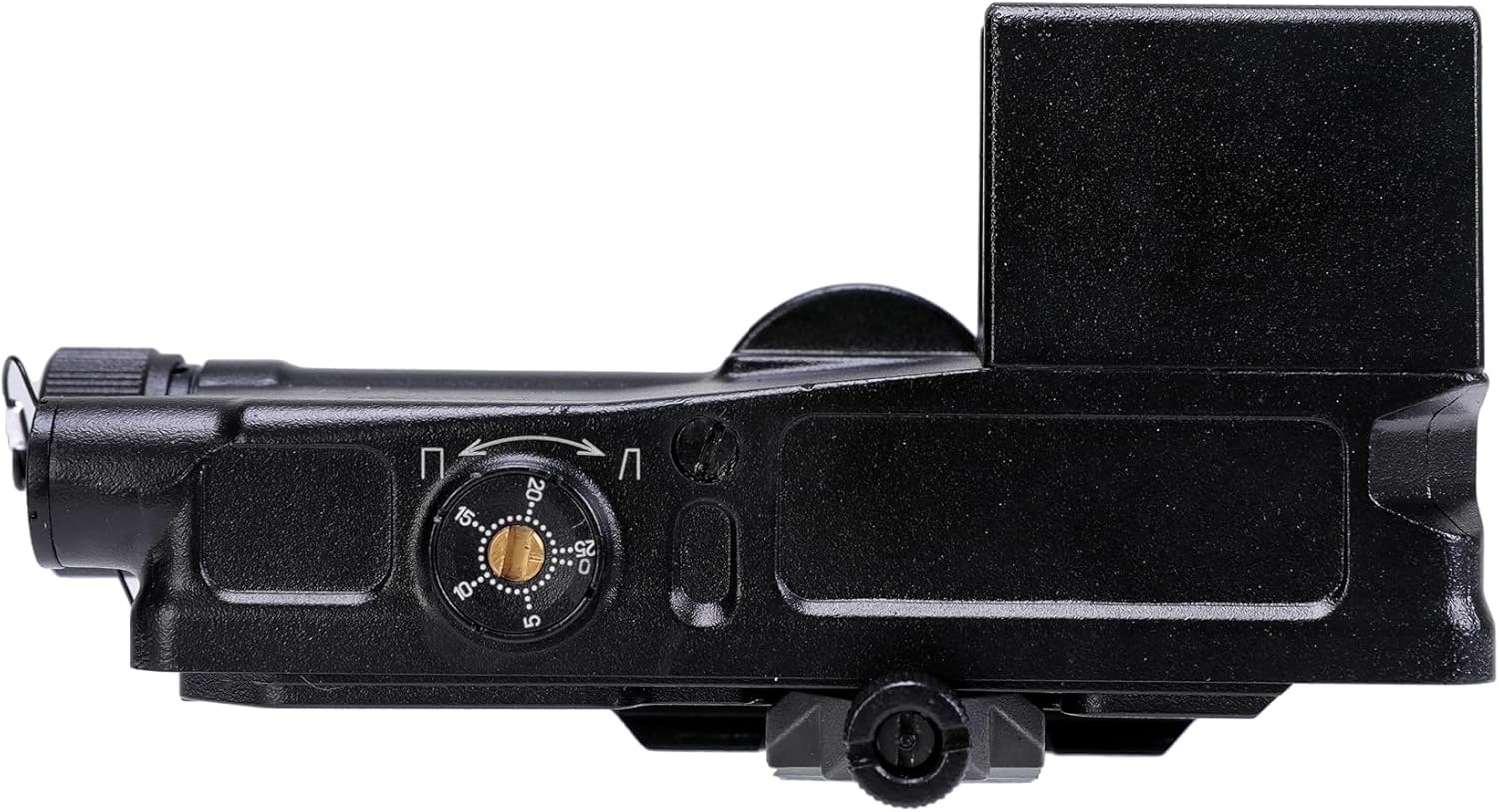 PDS1 25mm Prism Dot Sight, 2 MOA Dot & 60 MOA Circle Reticle, Black, PDS-01-RC-BLK