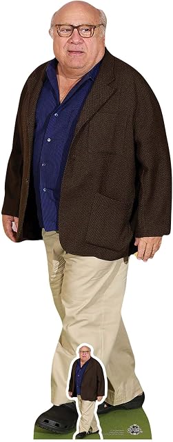 STAR CUTOUTS CS754 Danny DeVito Cardboard Cutout l Gift l Part Decoration Amazing Quality Photo image148cm Tall, Multicolor